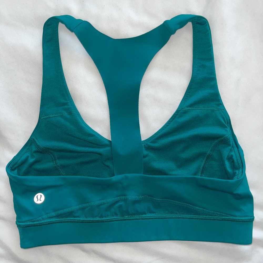 Lululemon Teal sports bra size 6